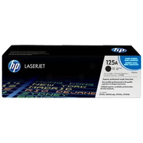 Toner 125A HP nero  CB540A